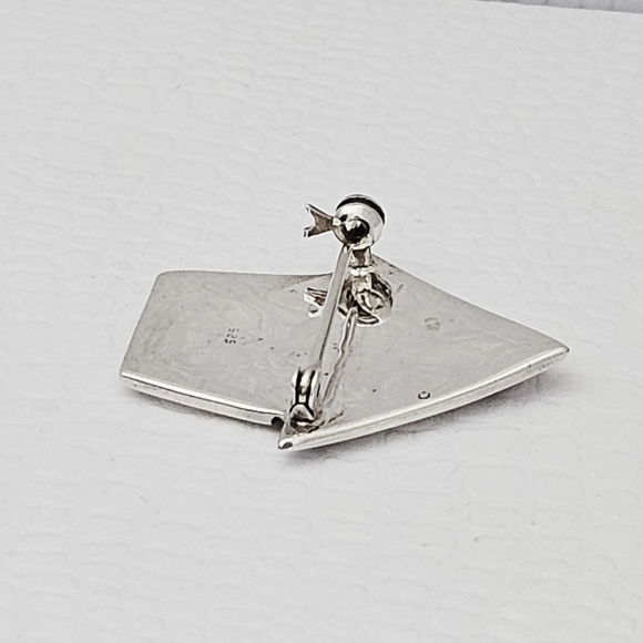 Silpada Rare Sterling Silver Brass Copper Cat Dog Heart House Pin Brooch FFI664 - Picture 5 of 16